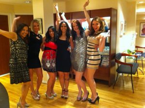 The Hrow A Bachelorette Party at Allure Day Spa
