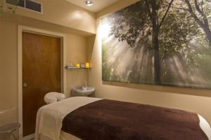 Massage area at Allure Day Spa & Hair Design